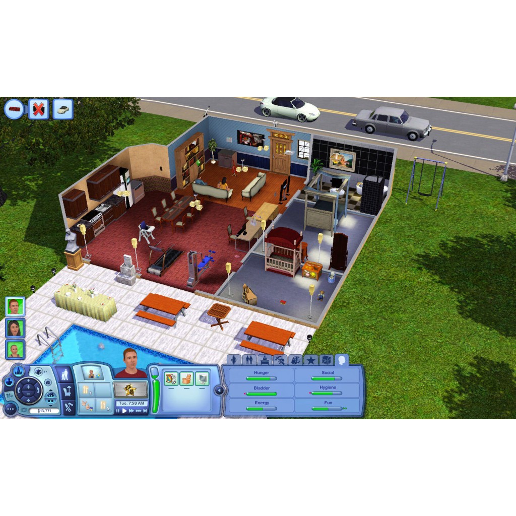 The Sims 3 3DS / 2DS Simulation Game MAD GAMES